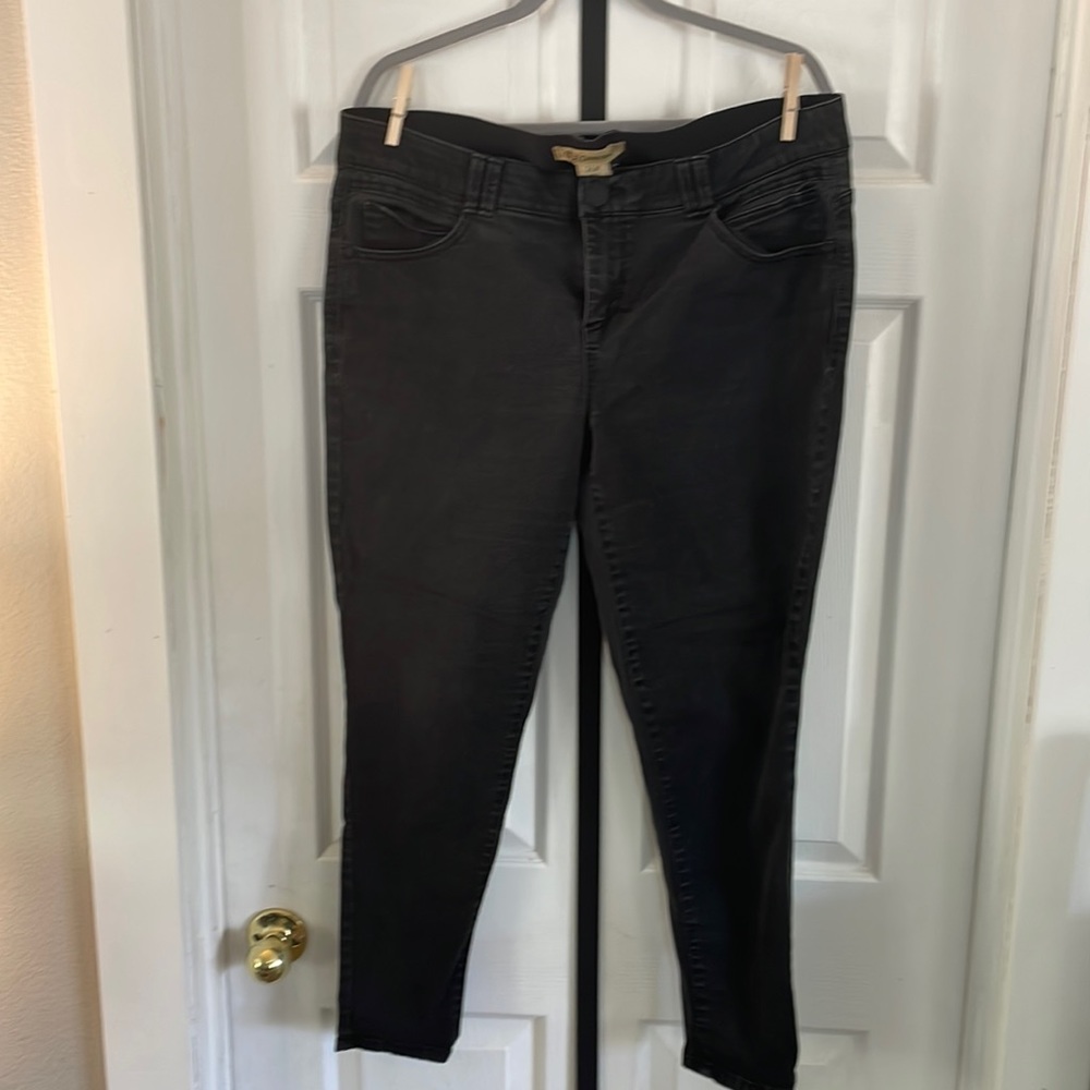 Democracy black skinny jeans